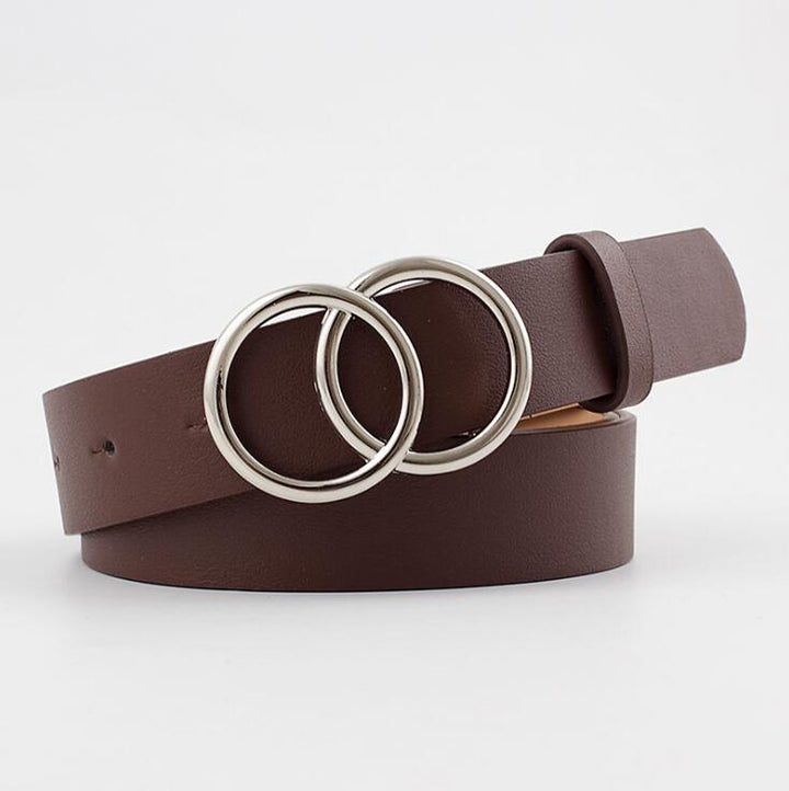 Beltona - Damen Gürtel mit O-Ring Schnalle