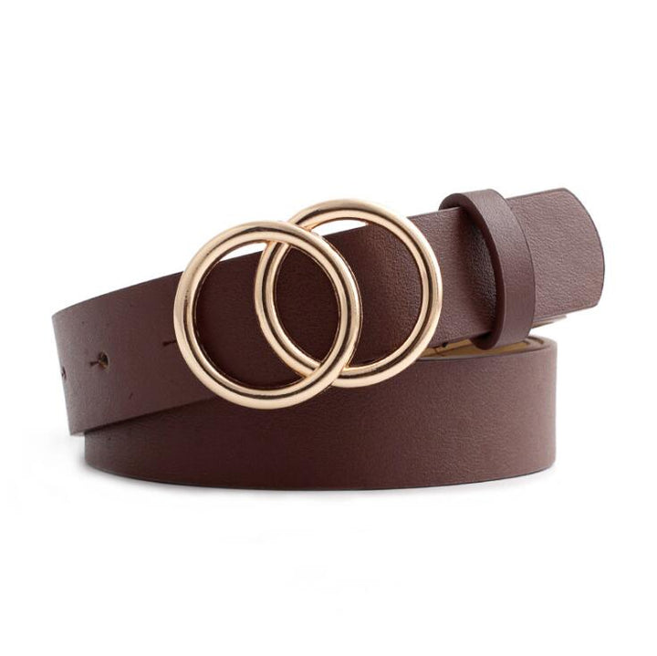 Beltona - Damen Gürtel mit O-Ring Schnalle