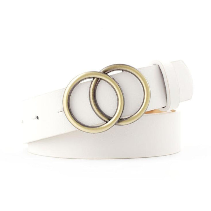 Beltona - Damen Gürtel mit O-Ring Schnalle