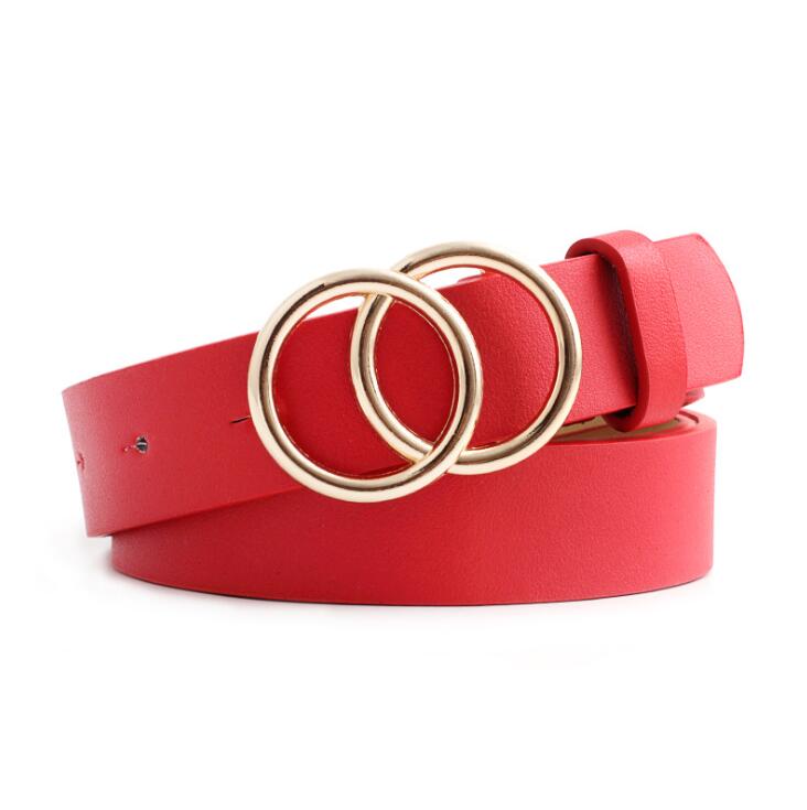 Beltona - Damen Gürtel mit O-Ring Schnalle