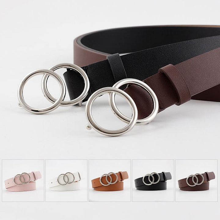 Beltona - Damen Gürtel mit O-Ring Schnalle