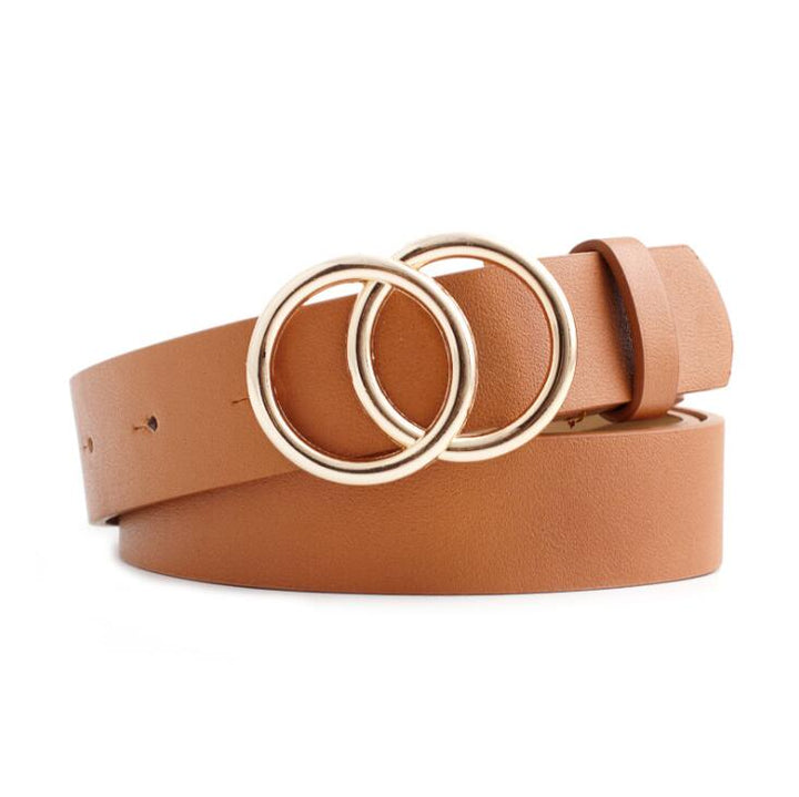Beltona - Damen Gürtel mit O-Ring Schnalle