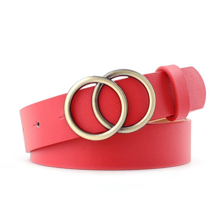 Beltona - Damen Gürtel mit O-Ring Schnalle
