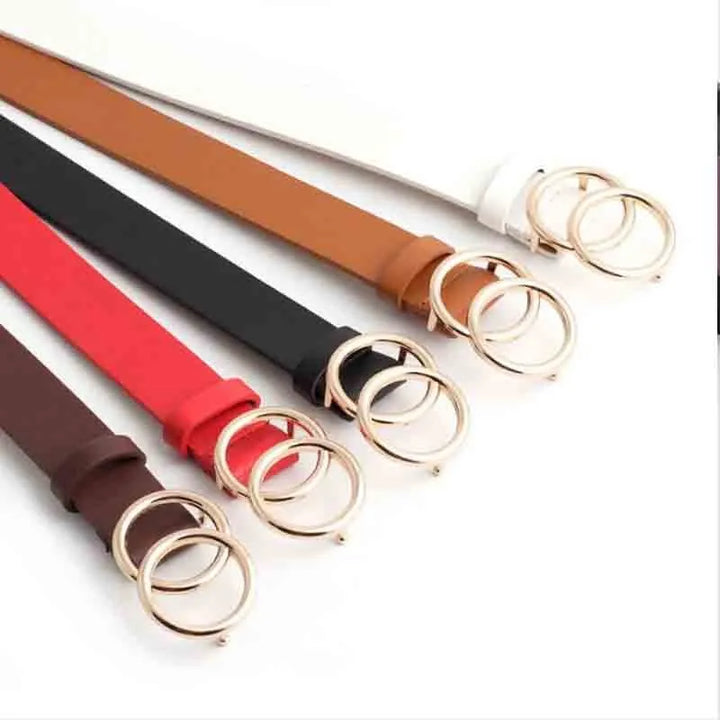 Beltona - Damen Gürtel mit O-Ring Schnalle